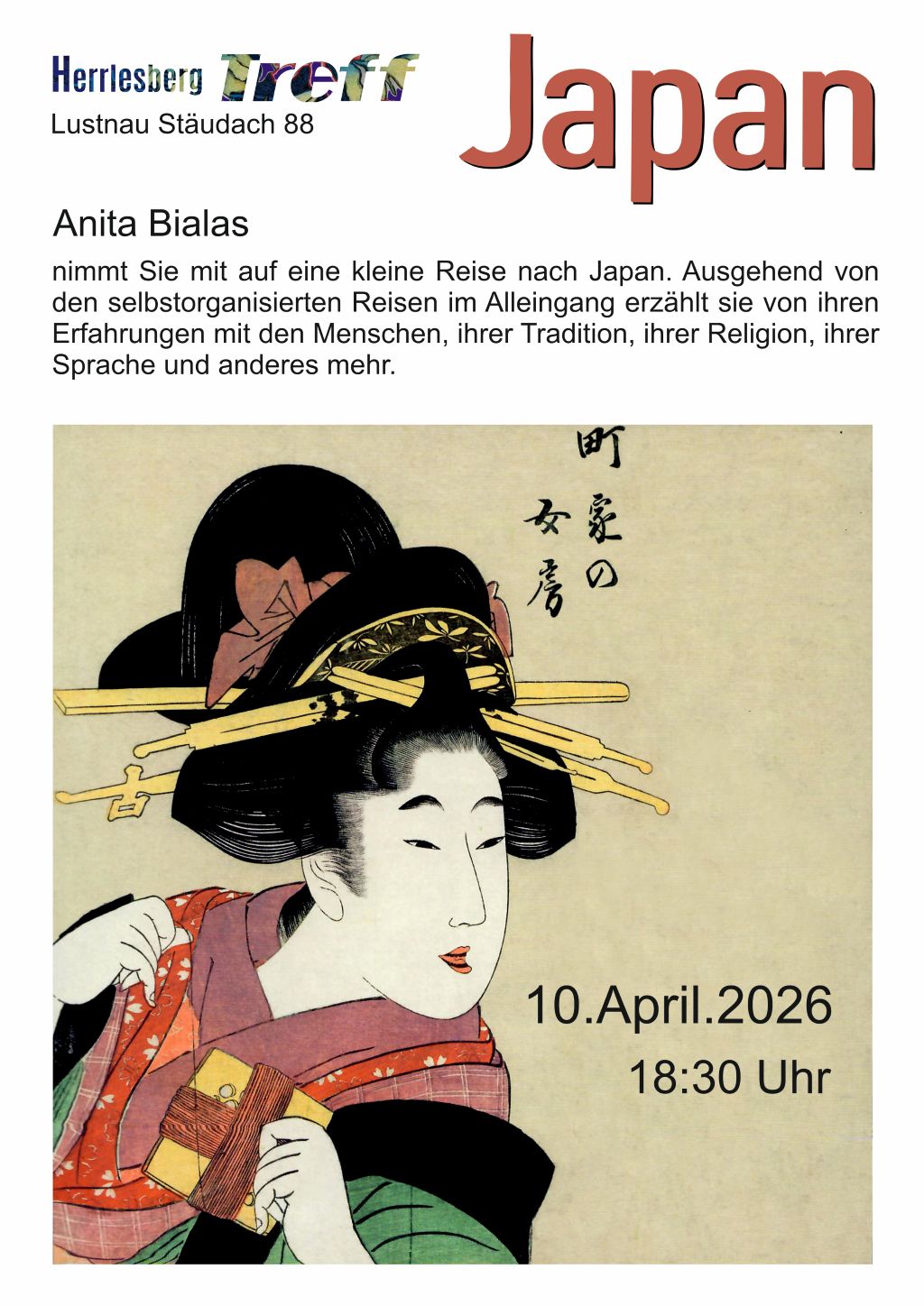 Japan Vortrag Herrlesberg Treff