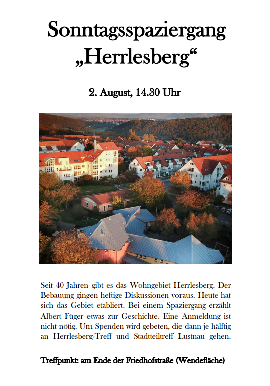 Sonntagsspaziergang auf dem Herrlesberg