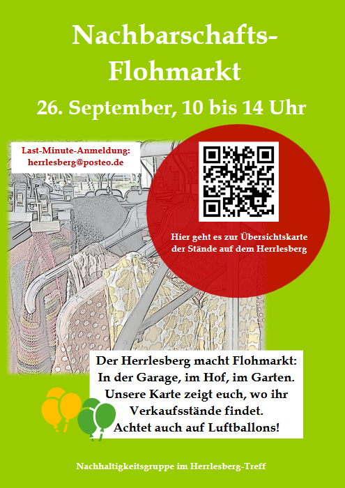 Nachbarschaftsflohmarkt Herrlesberg